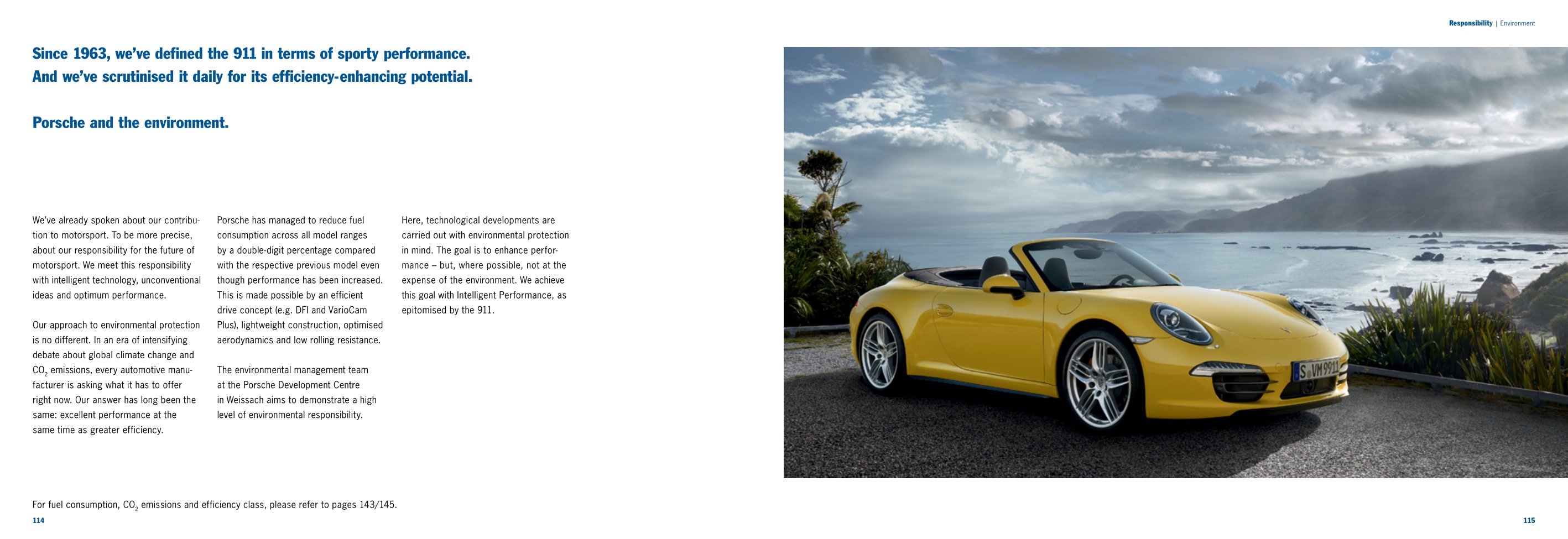 2014 Porsche 911 Brochure Page 62